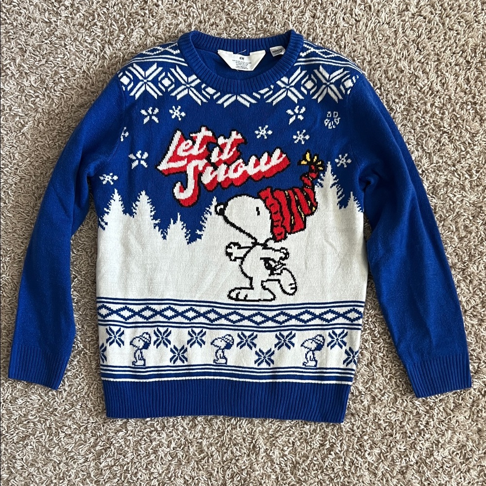 Snoopy Snowflake Sweater